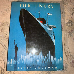 The Liners by Terry Coleman Book Blue/Black